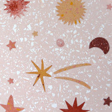 Load image into Gallery viewer, Large Apricot Pink Starry Terrazzo Tray
