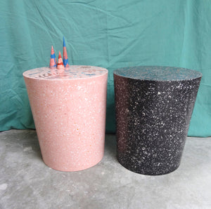 Pink Ocean Terrazzo Side Table