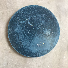 Load image into Gallery viewer, Large Blue Galaxy Terrazzo Tray
