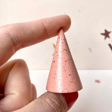 Load image into Gallery viewer, Small Pink Terrazzo Jewelry Cone
