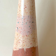 Load image into Gallery viewer, Tall Terracotta and Pink Terrazzo Jewelry Cone
